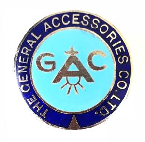 General Accessories Corporation Ltd electric accessories lapel badge founded 1896 …