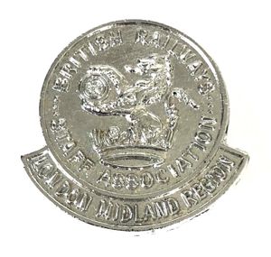 British Railways Staff Association London Midland Region trade union badge