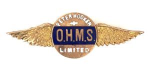WW1 Peter Hooker Ltd Walthamstow O.H.M.S. aircraft manufacturers war workers …