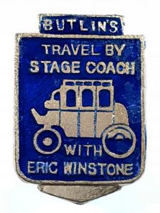 Butlins travel by stage coach with Eric Winstone special promotional …