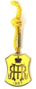 1987 Henley Royal Regatta stewards enclosure badge