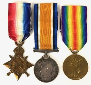WW1 The Carabiniers (6th Dragoon Guards) Group of Medals, POW …