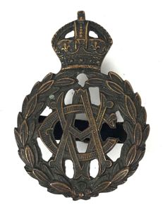 Army Veterinary Corps officers OSD cap badge 1903 to 1918