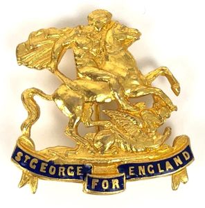 St George For England patriotic badge by G.Kenning & Son …