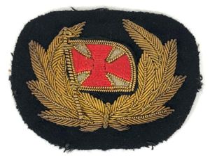 T & J Harrison Shipping Line gold bullion cloth cap …