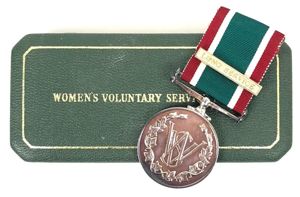 Womens Voluntary Service WVS 15 years service medal, bar and …