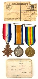 Army Service Corps 1914 Mons Star Group of Medals Lahore …
