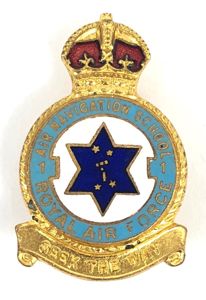RAF No 1 Air Navigation School Royal Air Force badge …