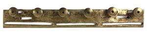 Victorian Three Medal Pin and Screw Nut Mounting Bar by …