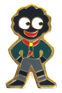 Robertsons fancy dress range Golly Boy Scout promotional badge