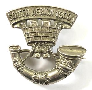 4th and 5th Battalion Somerset Light Infantry collar badge c.1908 …