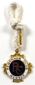 1999 Remenham Rowing Club badge Henley Royal Regatta