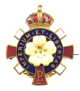 Primrose League Honorary Dame membership badge