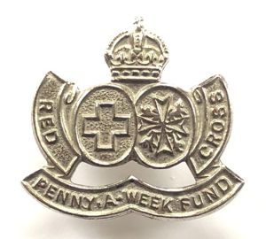 WW2 British Red Cross & Order of St John penny …