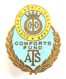 WW2 Duchess of Northumberlands Comforts Fund for the ATS pin …