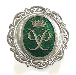 Boys Brigade Duke of Edinburghs silver award badge by H.W.Miller