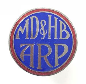 WW2 Mersey Docks & Harbour Board Air Raid Precaution ARP …
