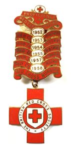British Red Cross Proficiency in Nursing Medal 1952 to 1958 …