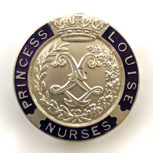 Princess Louise Nurses for Children hospital silver badge Edinburgh Scotland