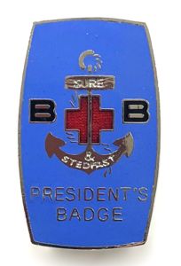 Boys Brigade Presidents badge by Wm Dowler 1968 to 1984