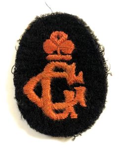 Girl Guides Land Ranger embroidered felt cloth hat badge circa …