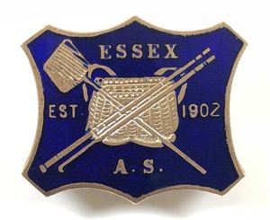 Essex Angling Society fishing badge by L.Simpson (London) Ltd