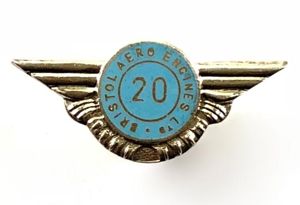 Bristol Aero Engines Ltd 20 years service silver badge
