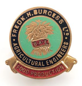 Frederick H. Burgess Agricultural Engineers Ltd Food Production on war …