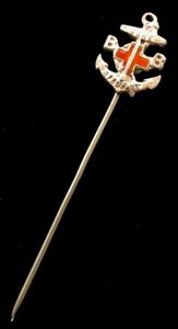 Boys Brigade 1928 silver hallmarked tie pin by James Farquhason …