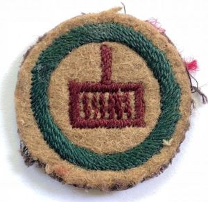 Boy Scouts Cook proficiency khaki felt cloth badge circa 1909 …