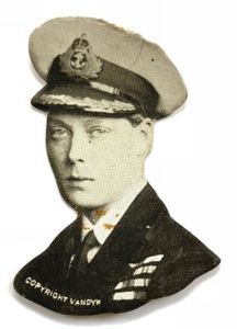 Prince Edward The Prince of Wales paper flag day fundraising …