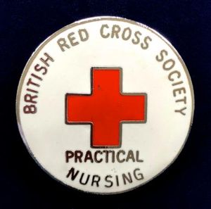 British Red Cross Society practical nursing badge
