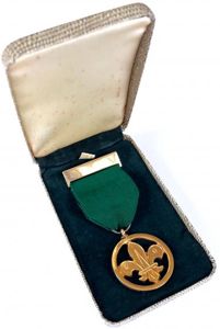 Boy Scouts Medal of Merit 5th issue housed in original …
