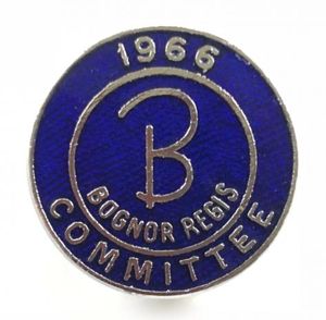 Butlins 1966 Bognor Regis holiday camp committee badge