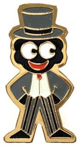 Robertsons fancy dress range Golly Groom advertising badge