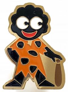 Robertsons fancy dress range Golly caveman promotional badge
