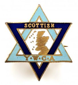 Young Women's Christian Association YWCA Scottish Division badge