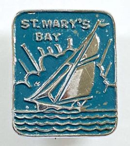 St Marys Bay Kent holiday camp yacht badge
