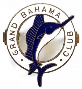 Butlins Grand Bahama Club Vacation Village badge circa 1950 to …