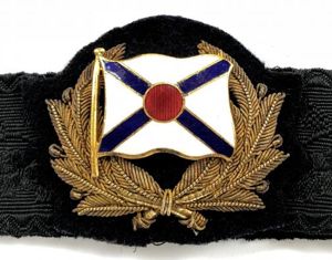 Anglo-Saxon Petroleum Company oil tankers cap badge