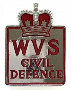 Womens Voluntary Services WVS Civil Defence home front badge by …