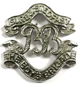 Boys Brigade warrant officers chromium plated cap badge 1981 - …