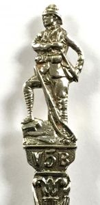 5th VB South Wales Borderers Boer War Tribute silver regimental …