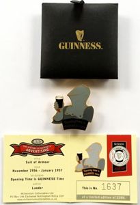 Guinness & Co 2002 Limited Edition Millennium Collectables badge
