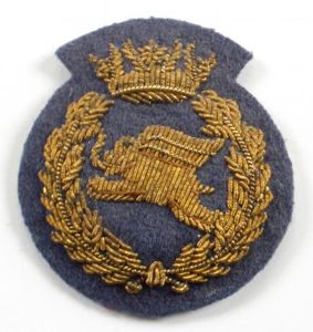 West African Airways Corporation WAAC air stewardess badge