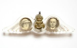 WW2 Royal Navy Fleet Air Arm handmade perspex pilots wing …