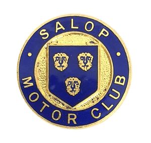 Salop Motor Club members pin badge Shropshire c.1940's