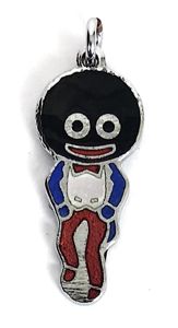 Robertsons white waistcoat Golly standard pendant advertising badge