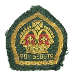 Boy Scouts Kings Scout embroidered cloth badge