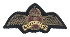 Air Survey Company Limited pilots pilots wing badge